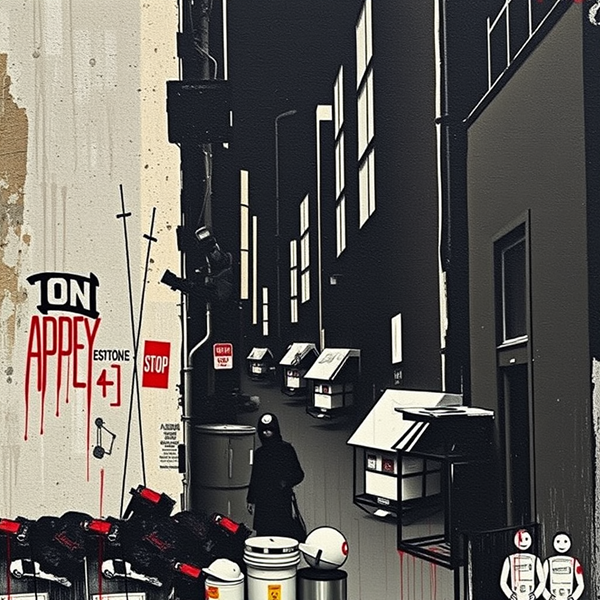 Shadows in the Alleyway