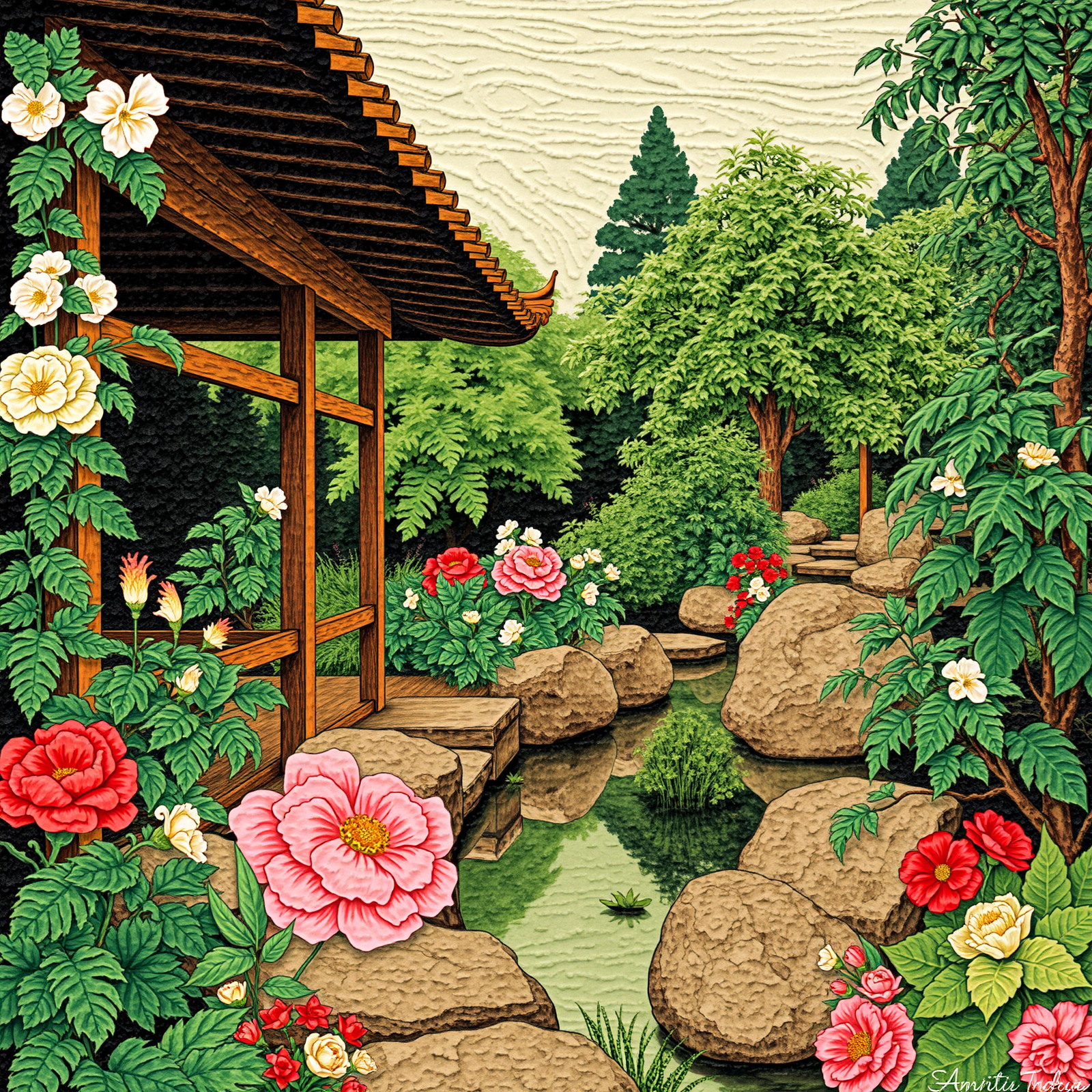 Whisper of the Tranquil Garden view 2