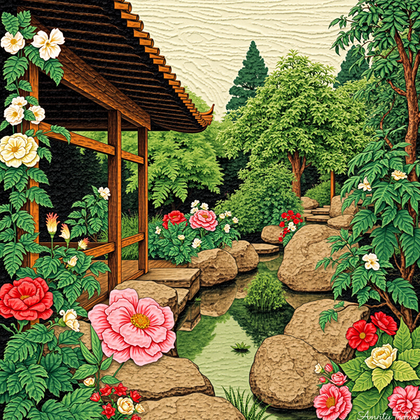 Whisper of the Tranquil Garden