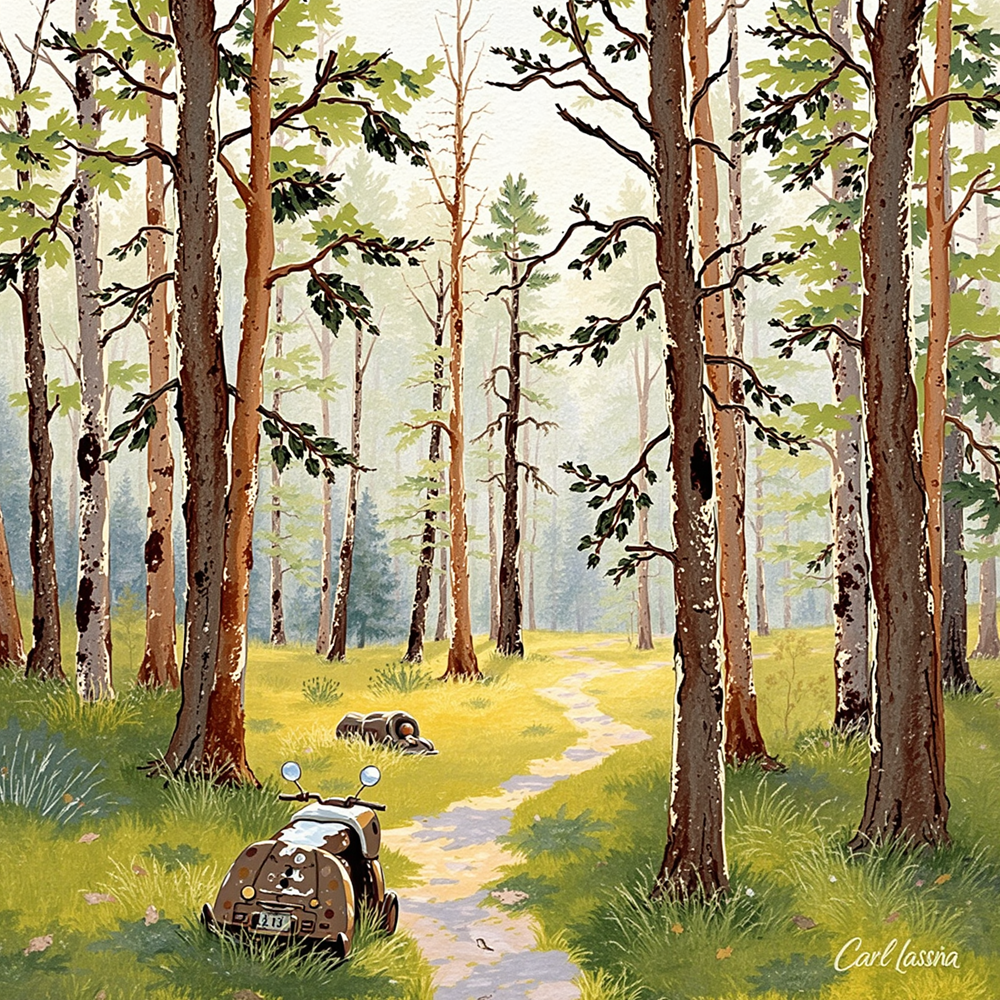 Woodland Retreat view 2