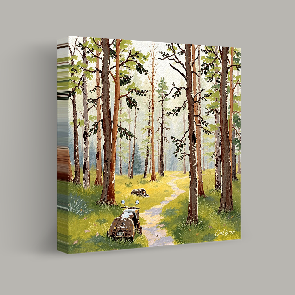 Woodland Retreat view 1