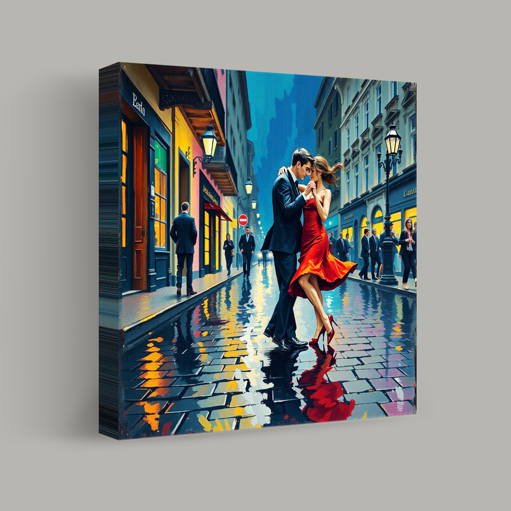 Tango Under the Streetlights view 1