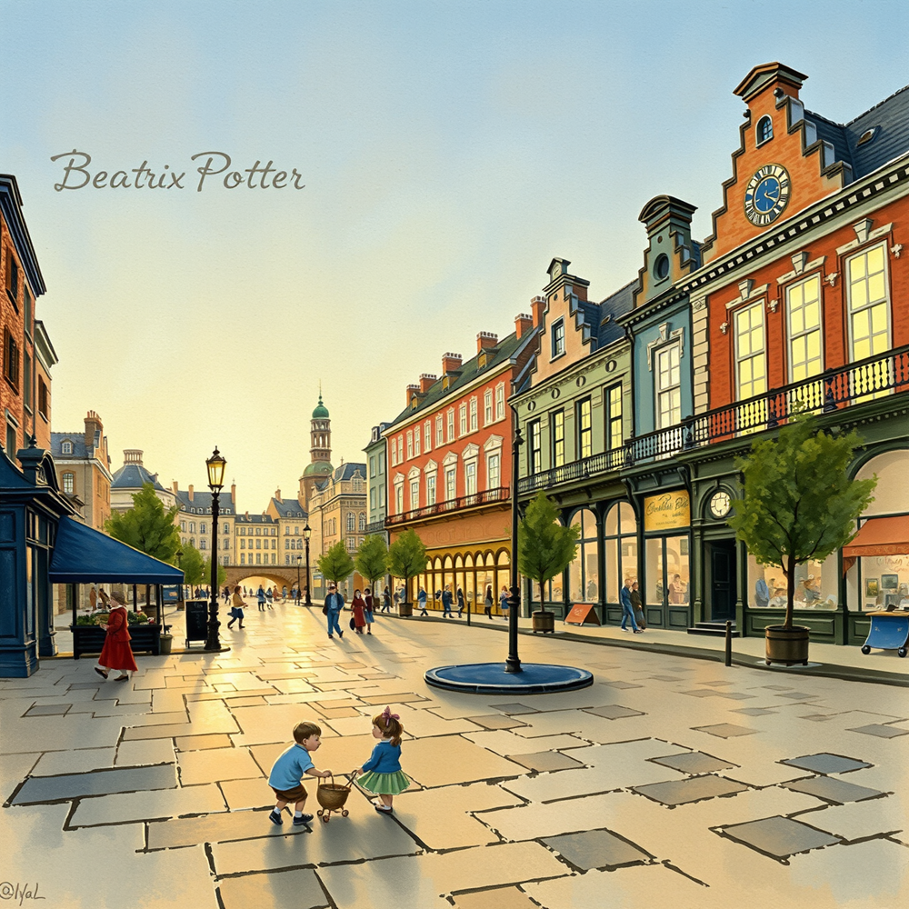 Cobbled Streets of Serenity view 2
