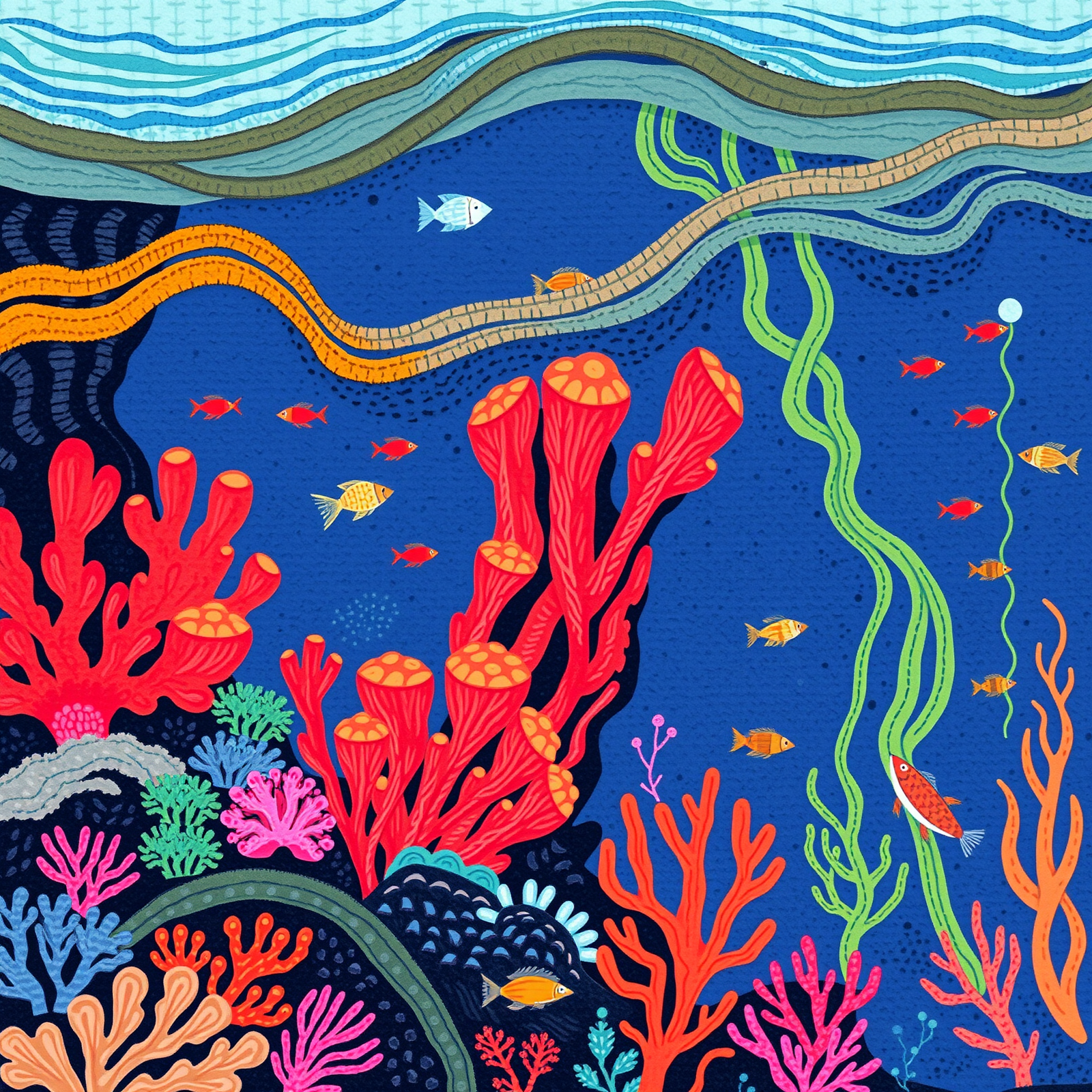 Underwater Tapestry view 2