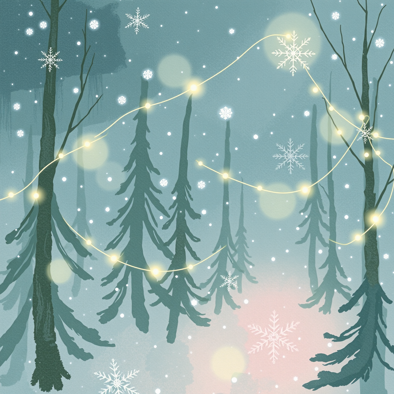 Whispers of Winter Pines view 2