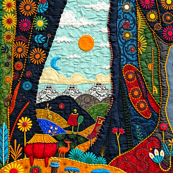 Stitched Landscape Passage