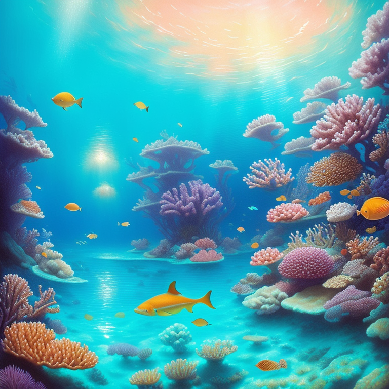 Beneath the Azure Waves view 2