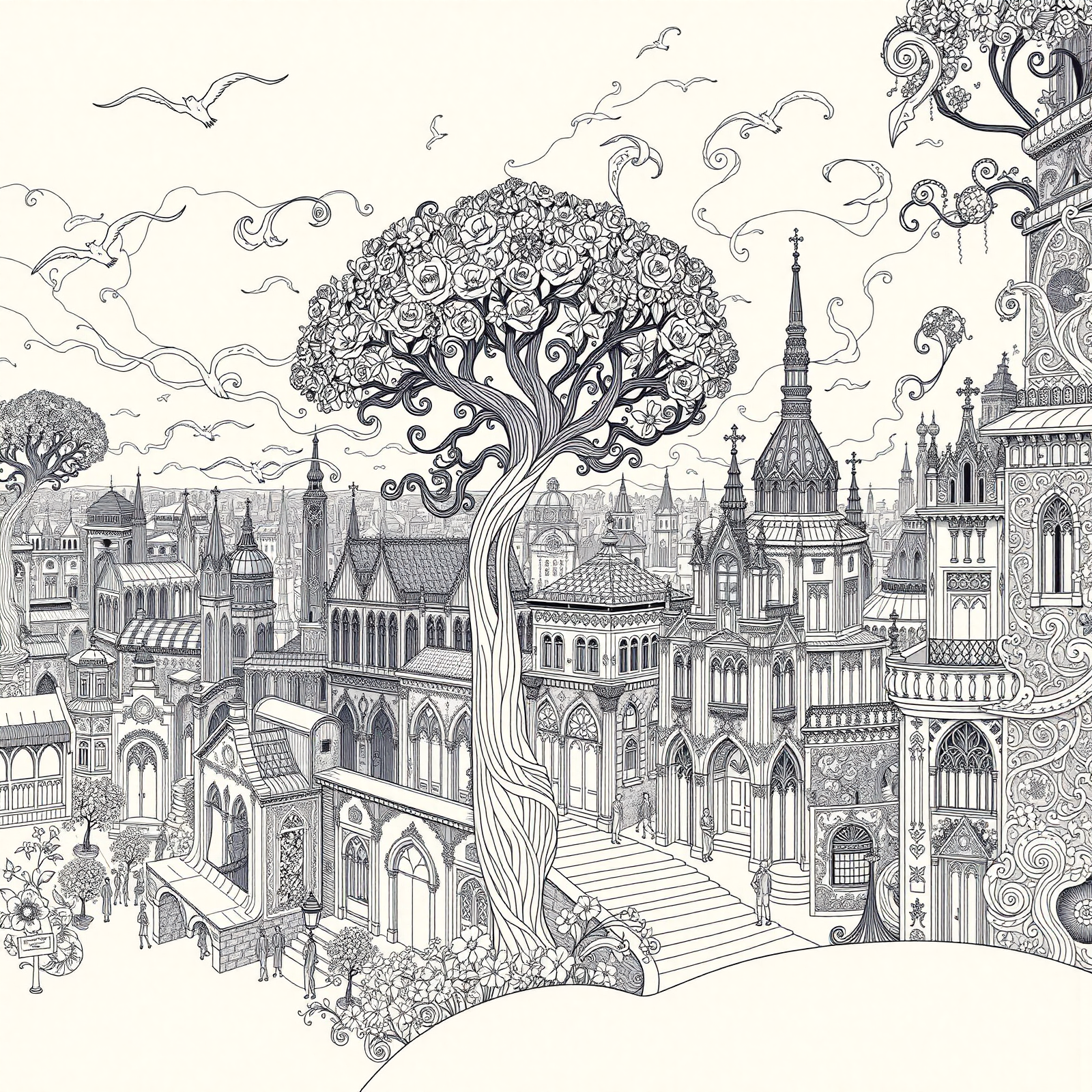 Gothic Flourish view 2