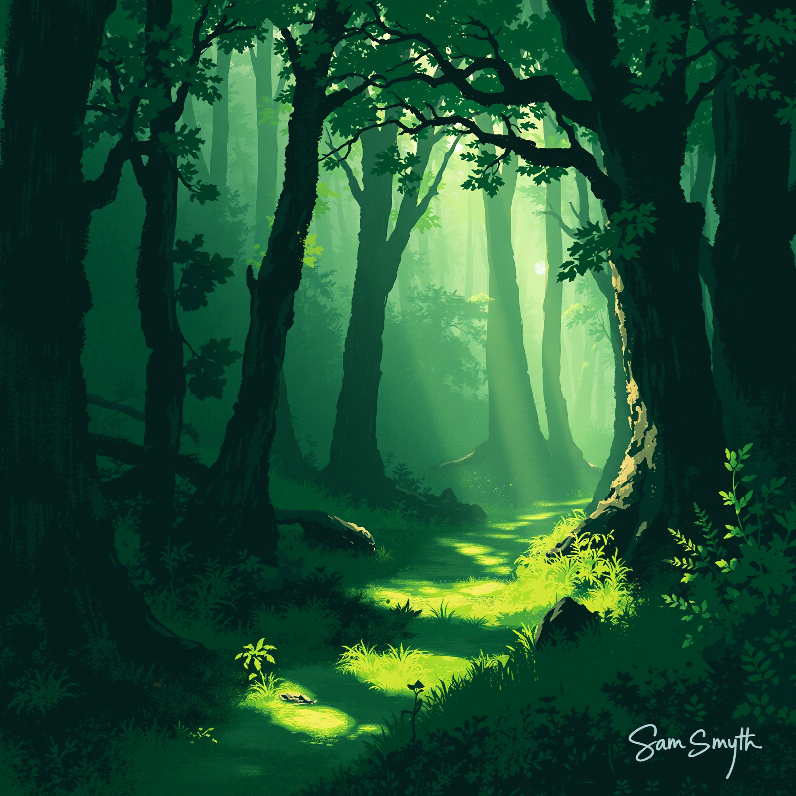 Whispering Grove Paths view 2