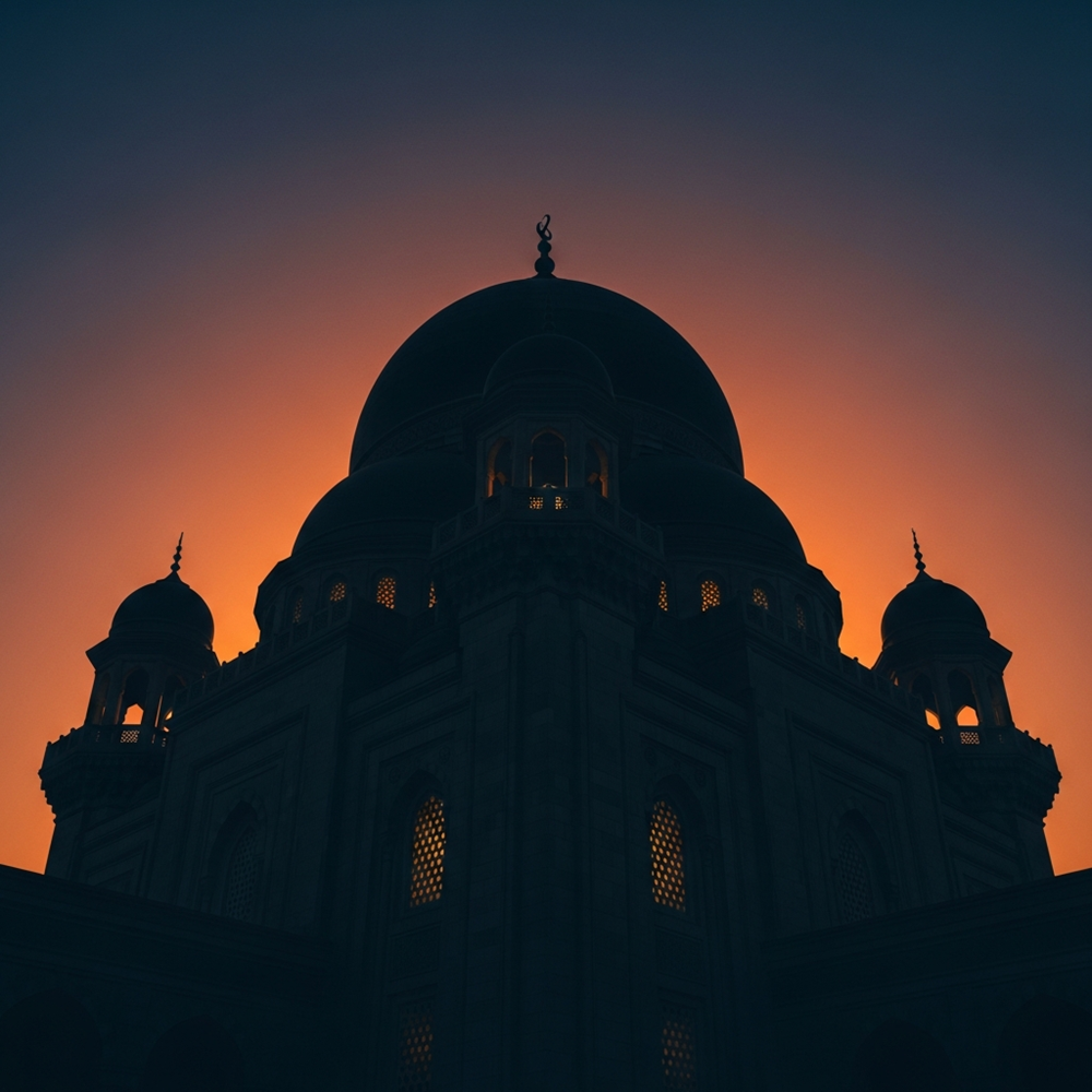Domes at Dusk view 2