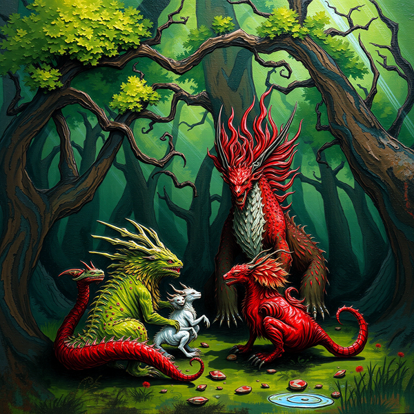 Gathering in the Enchanted Forest