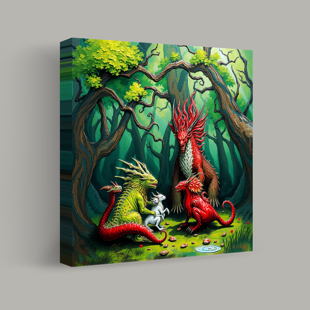 Gathering in the Enchanted Forest view 1