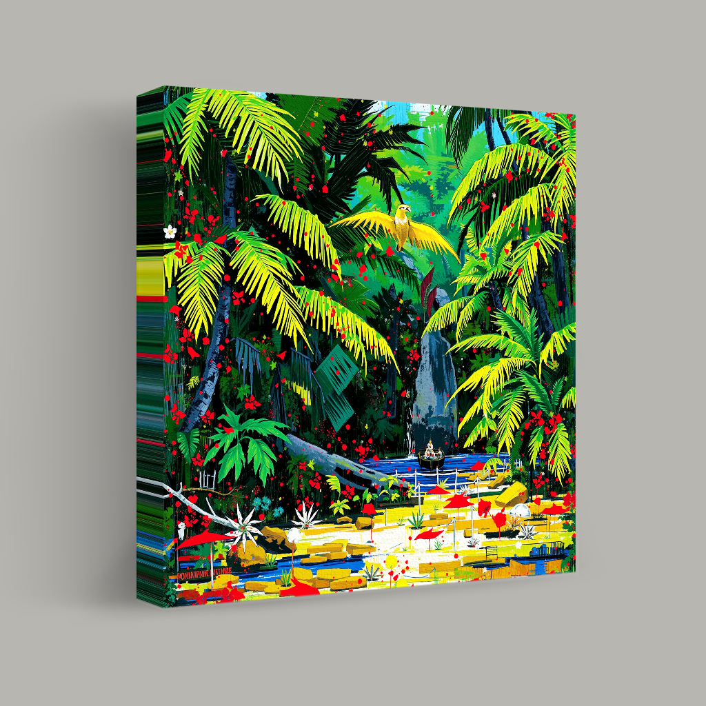 Journey Through the Lush Canopy view 1