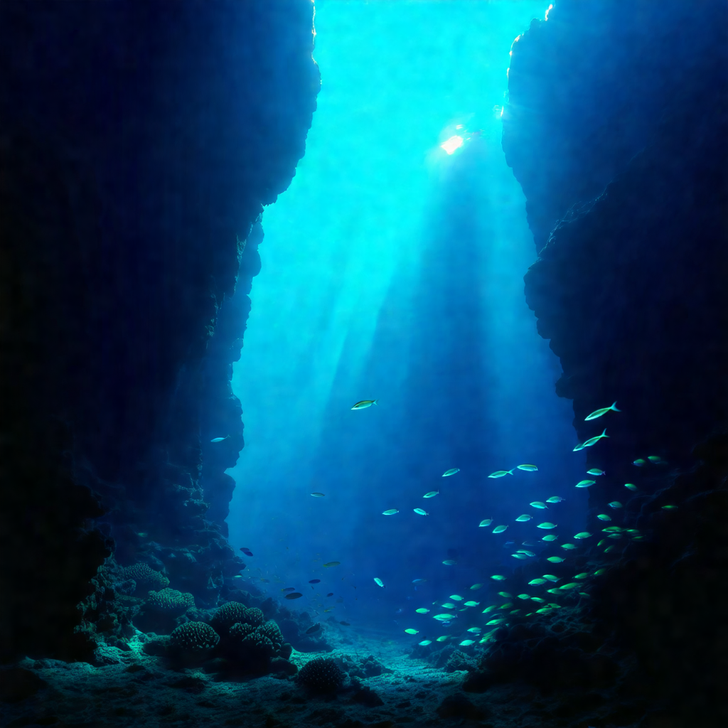Beneath the Blue Abyss view 2