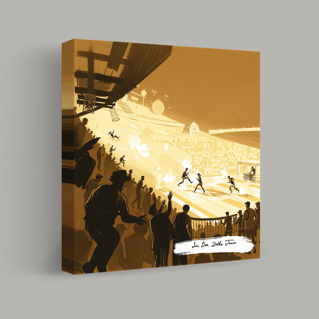 Race Through the Flames view 1