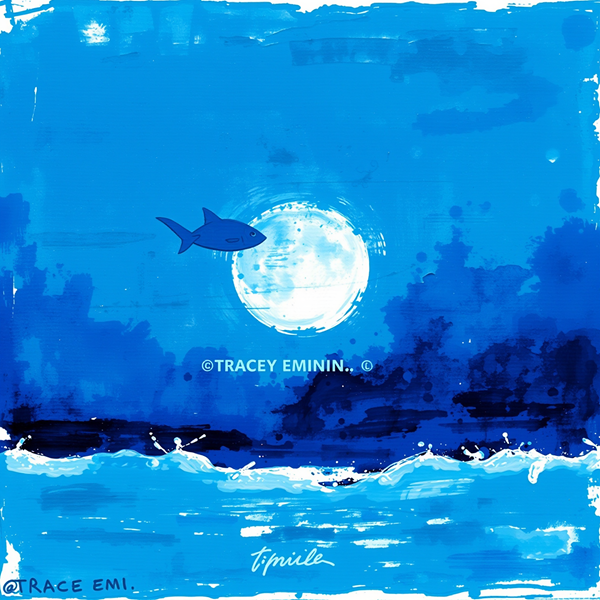 Oceanic Moonlit Dreams