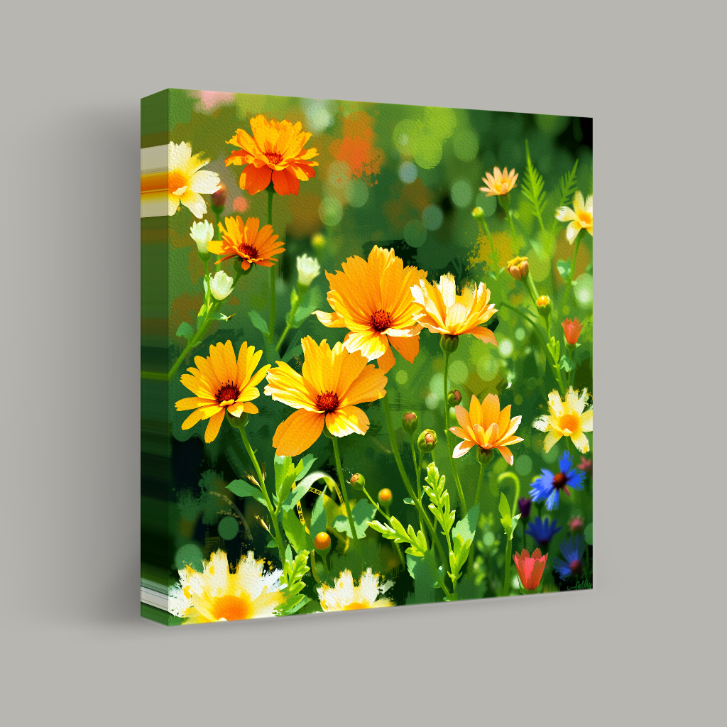 Blossoms in a Summer Breeze view 1