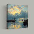 Tranquil Harbor at Dusk thumbnail 1