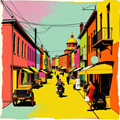 Vibrant Streetscape Harmony thumbnail 2