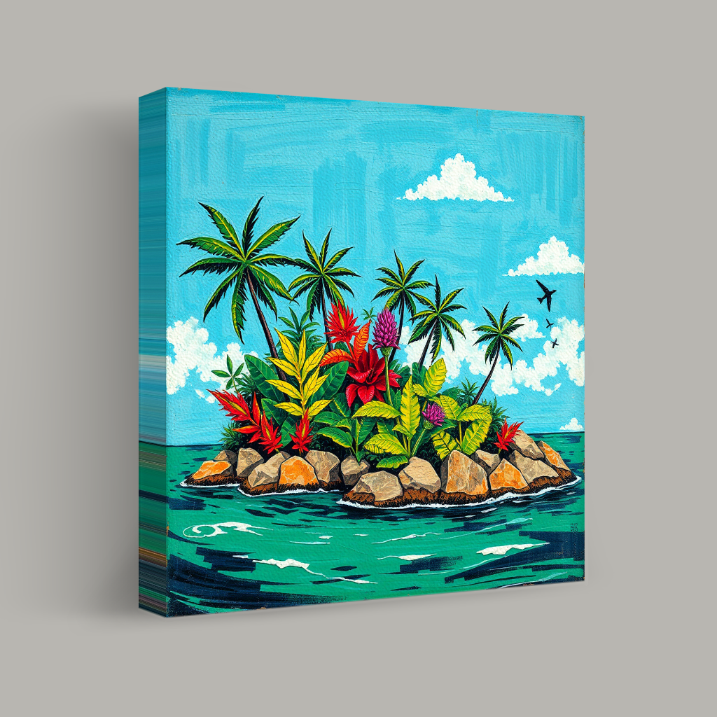 Oasis of Vibrant Solitude view 1