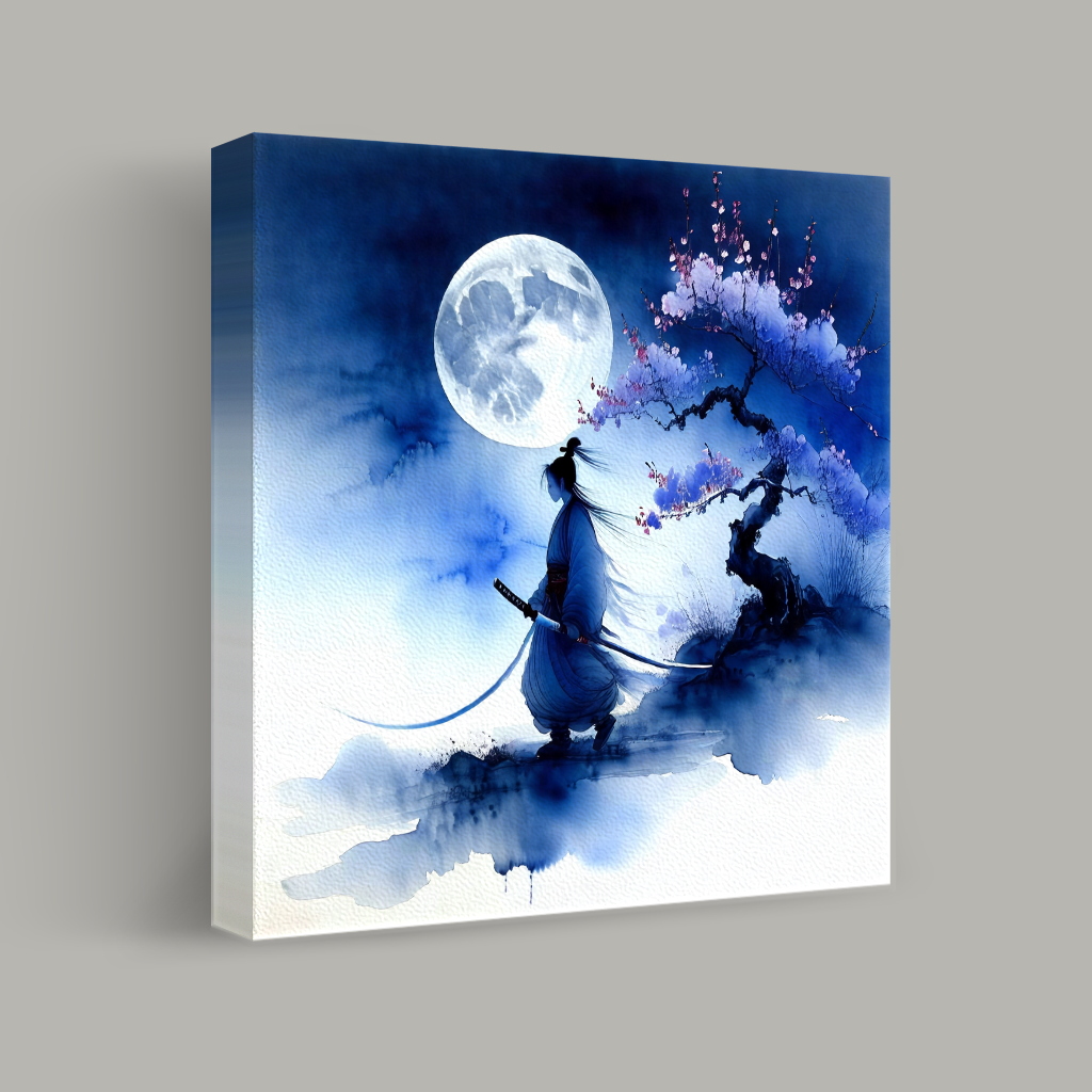 Moonlit Journey of the Samurai view 1