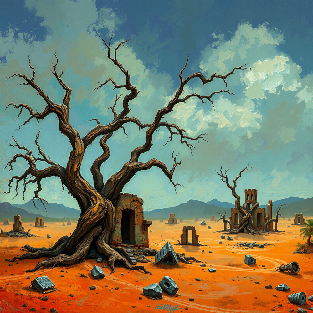 Echoes of a Forgotten Desert view 2