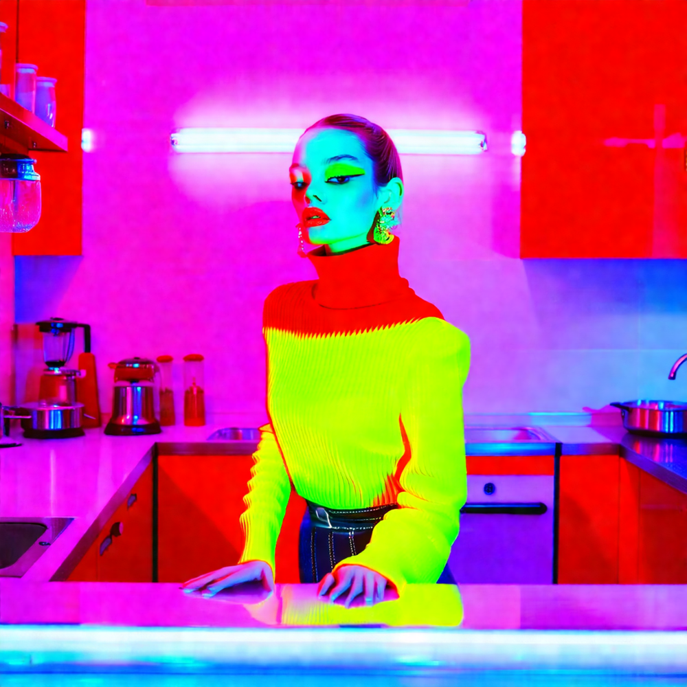 Neon Reflections view 2