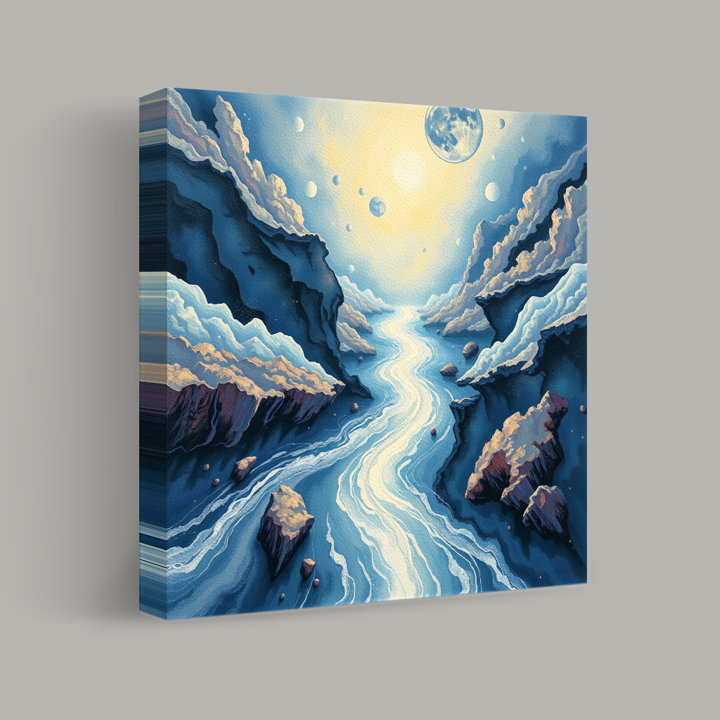 Celestial River in the Valley of Dreams view 1