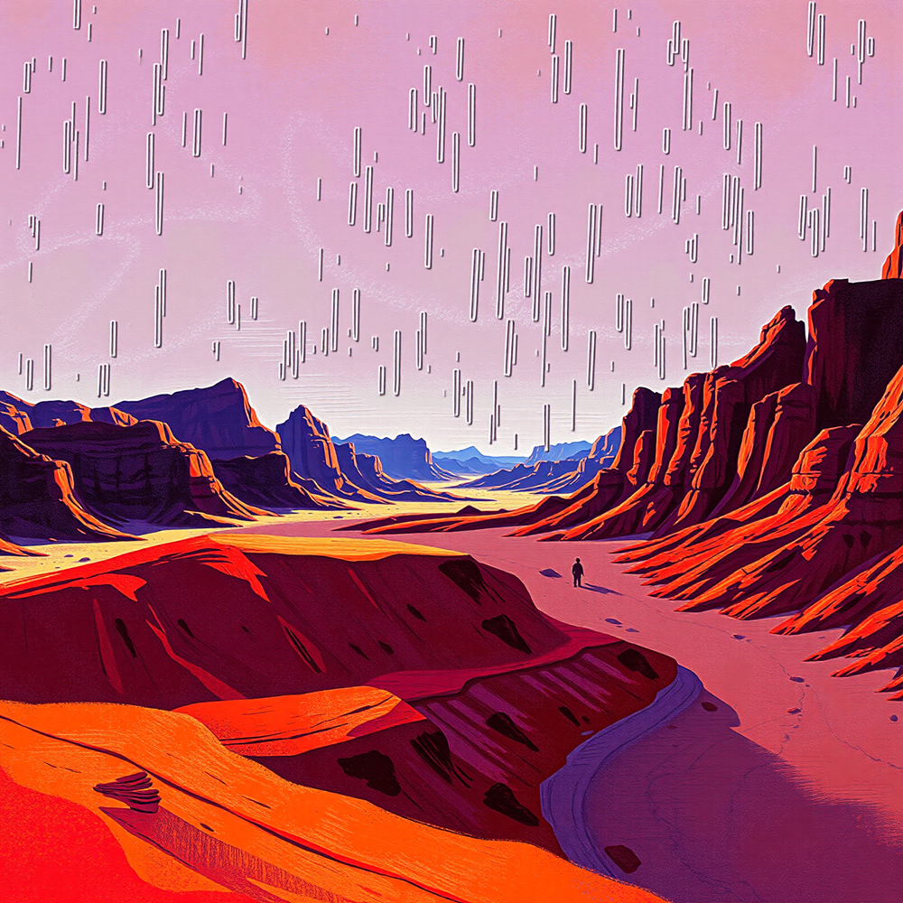 Journey Through the Crimson Canyon view 2