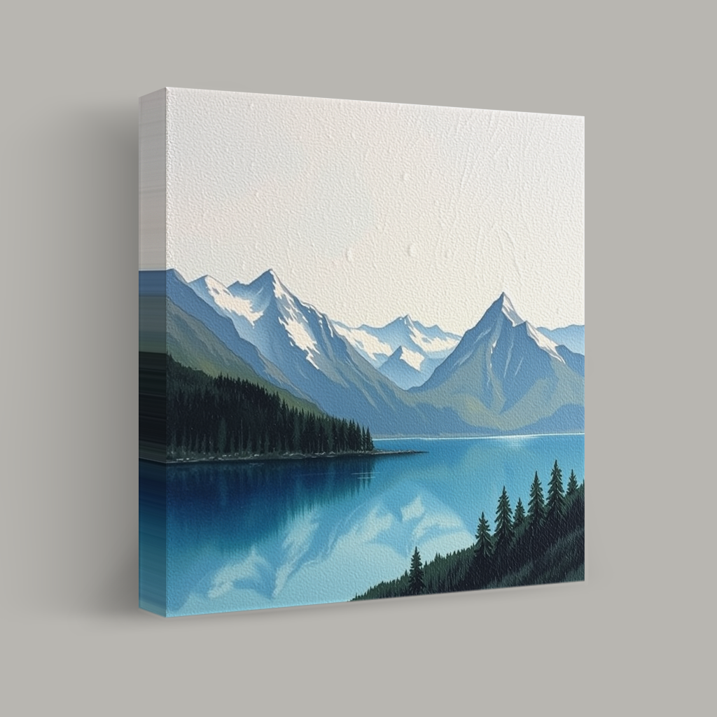 Reflections of Tranquil Peaks view 1