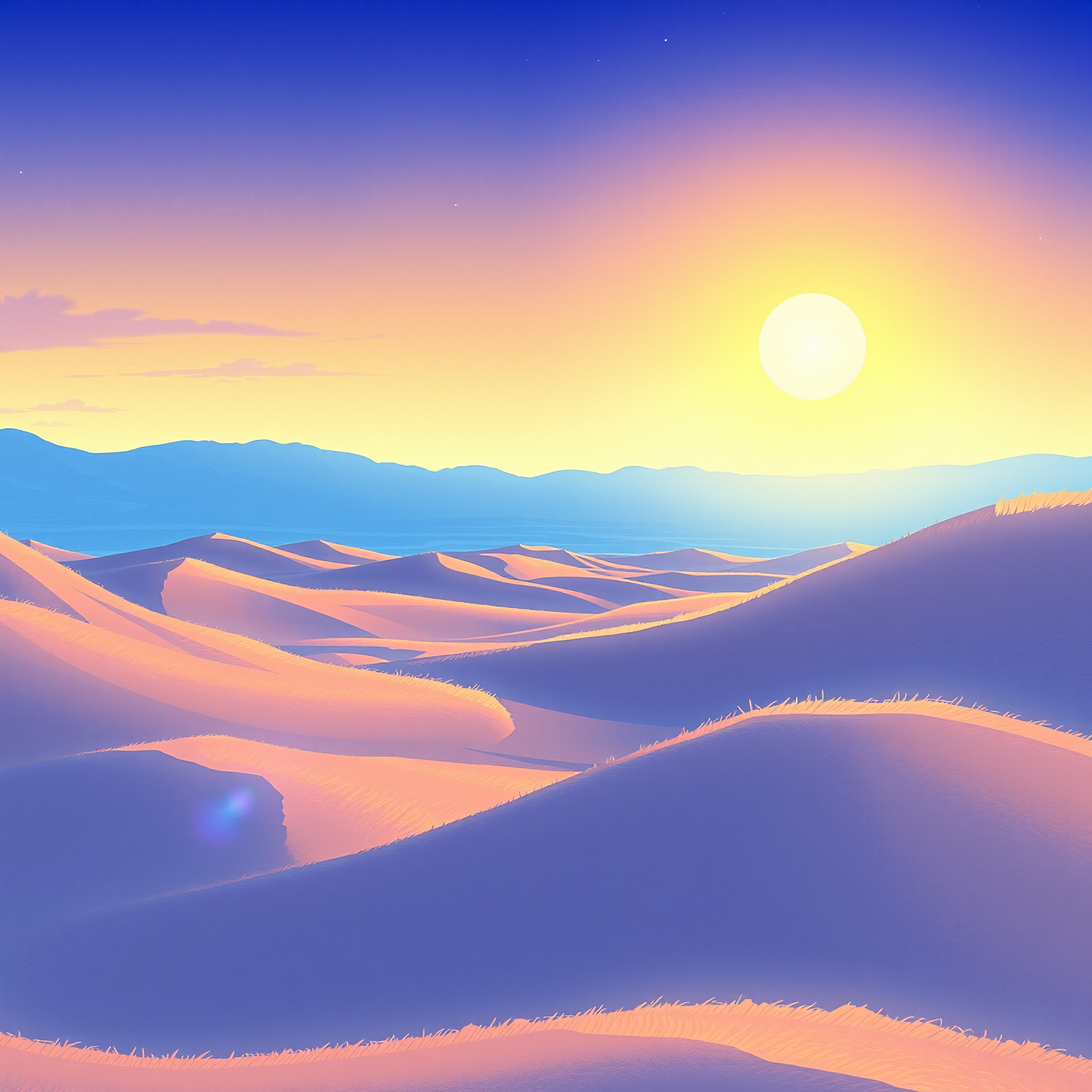 Sands of Solitude at Sunrise view 2