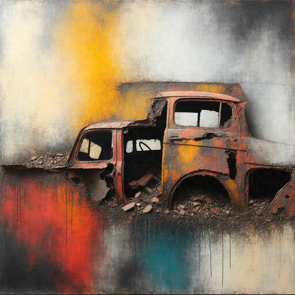 Echoes of Rust and Color view 2