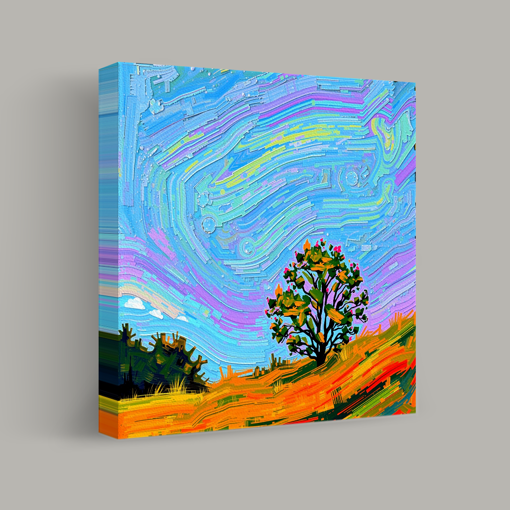 Whispering Fields Under the Cosmos view 1