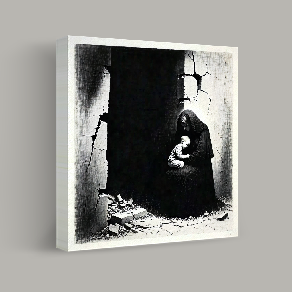 Shelter in the Ruins view 1