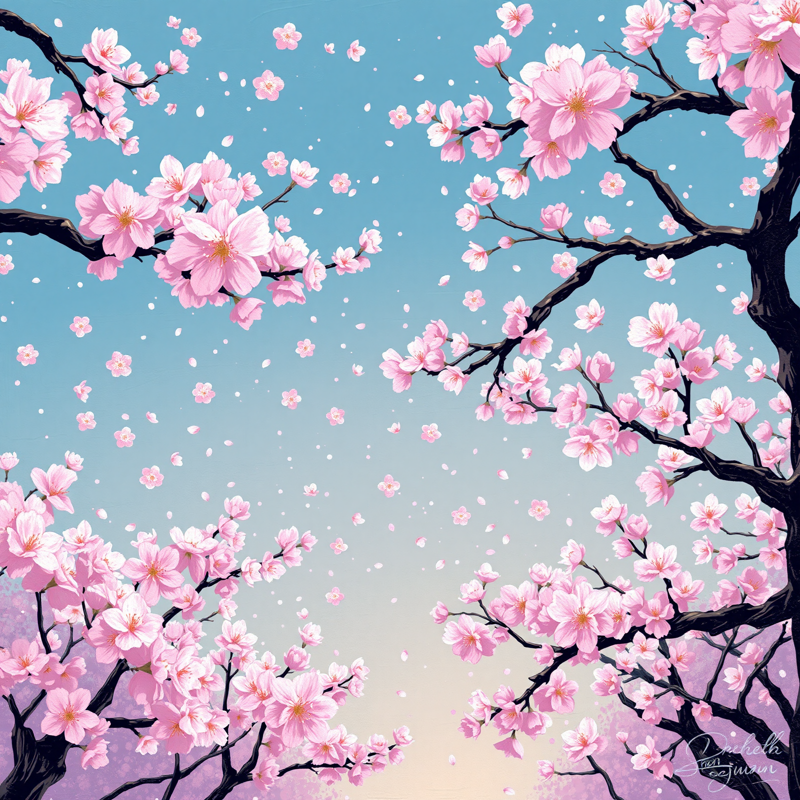 Blossoms in the Breeze view 2