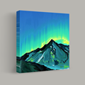 Northern Lights Over the Peak thumbnail 1