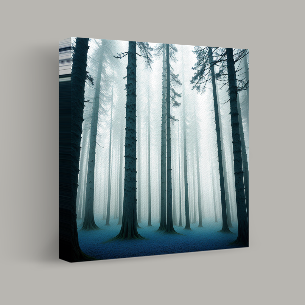 Whispering Pines in the Mist view 1