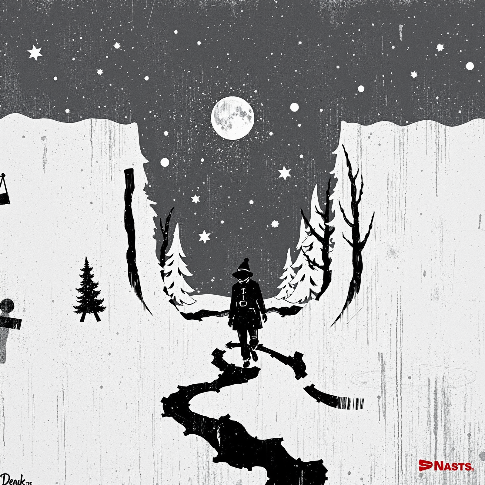 Starlit Winter Journey view 2