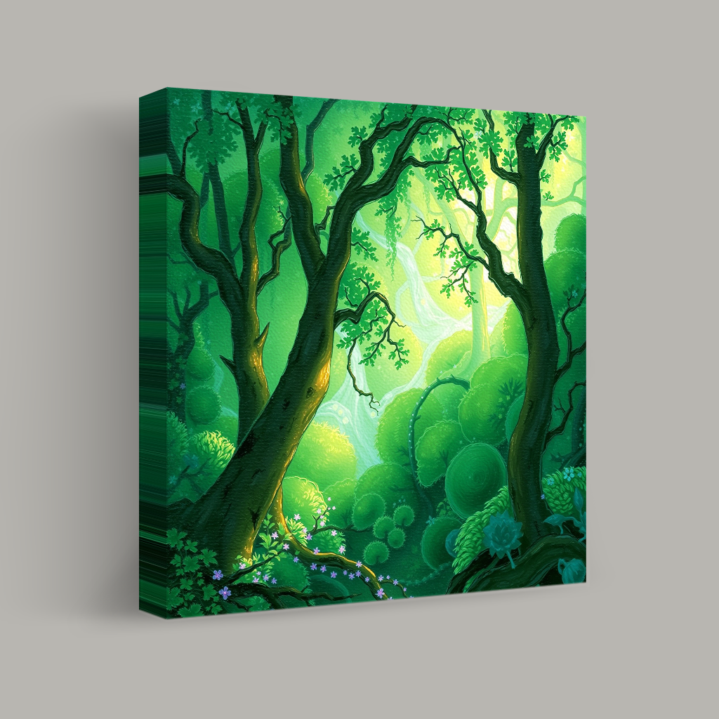 Enchanted Forest Pathway view 1