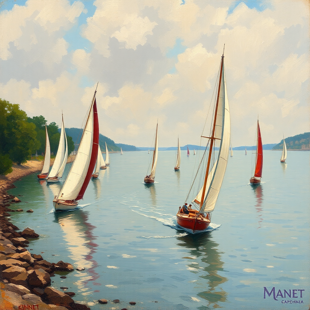 Sailing Serenity on Open Waters view 2