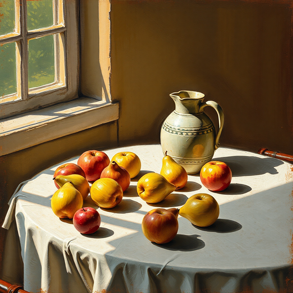 Morning Sunlight in the Kitchen