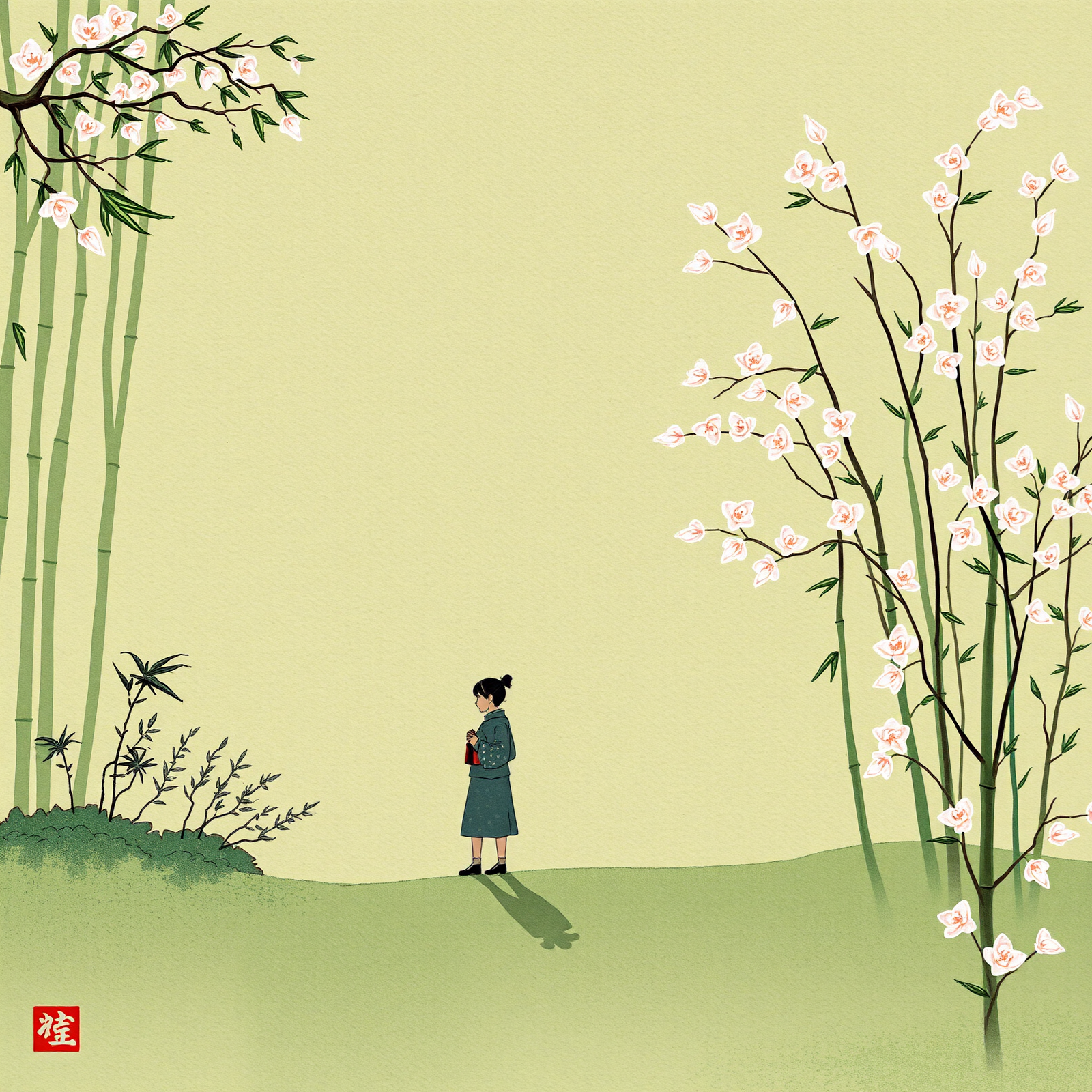 Solitude in Spring Garden view 2