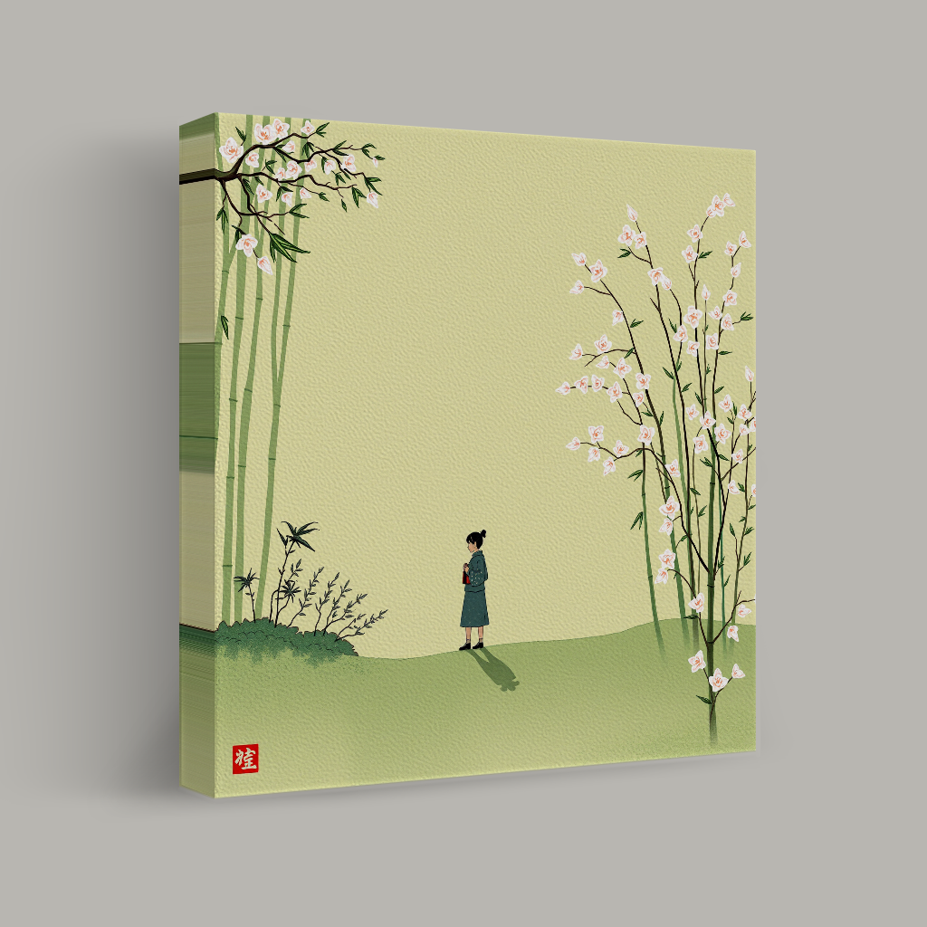 Solitude in Spring Garden view 1