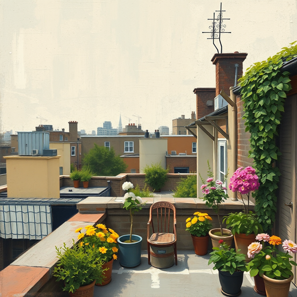 Rooftop Garden Retreat