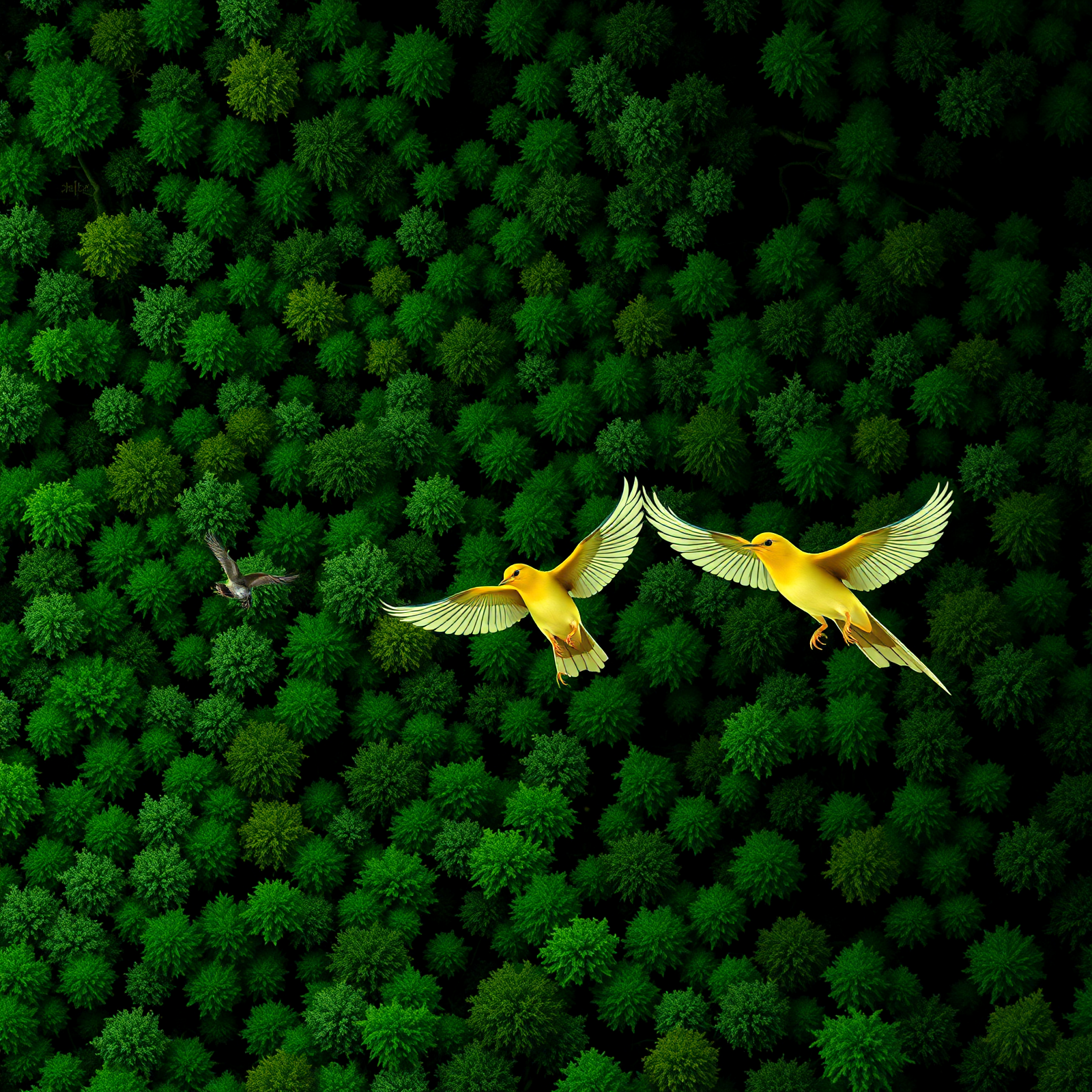 Canopy Flight view 2