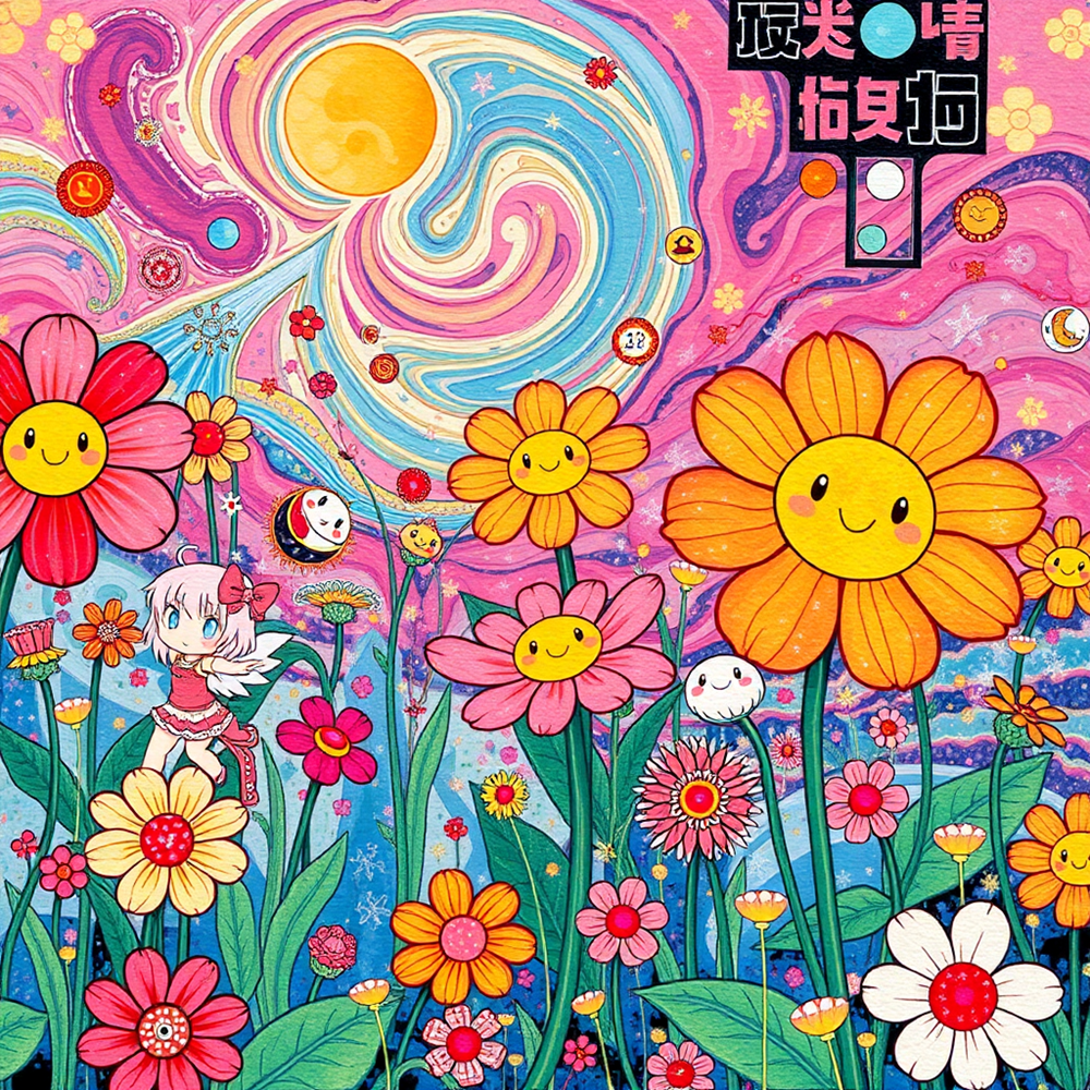 Whimsical Garden of Smiles view 2