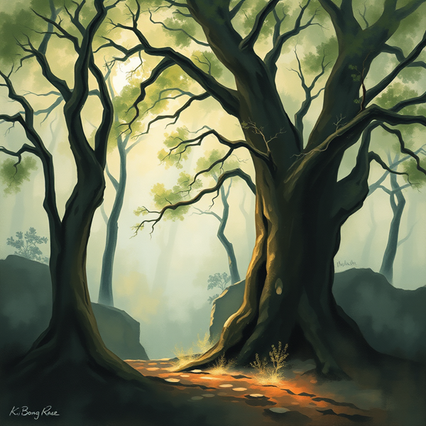 Whispering Forest Light