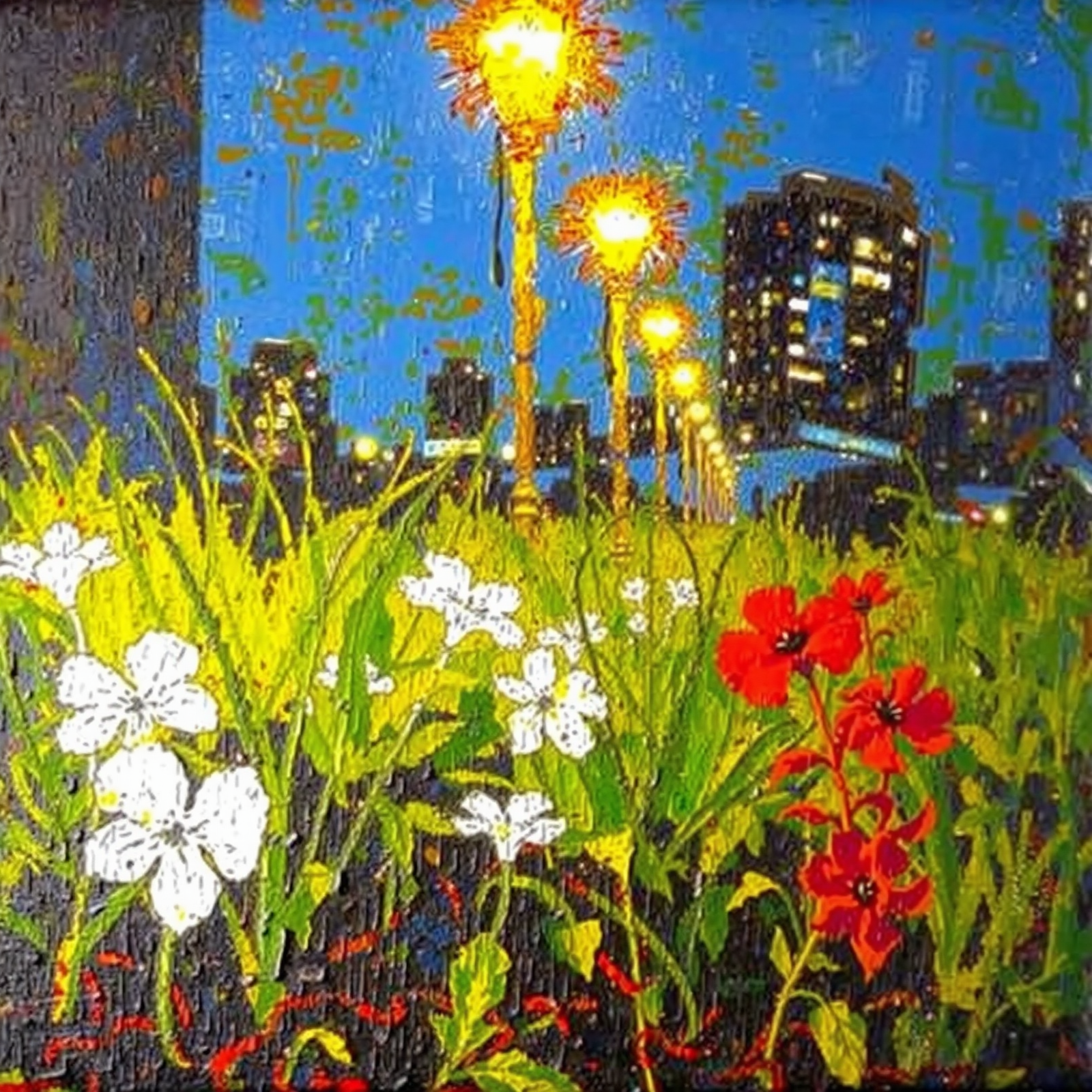 City Blooms by Night view 2