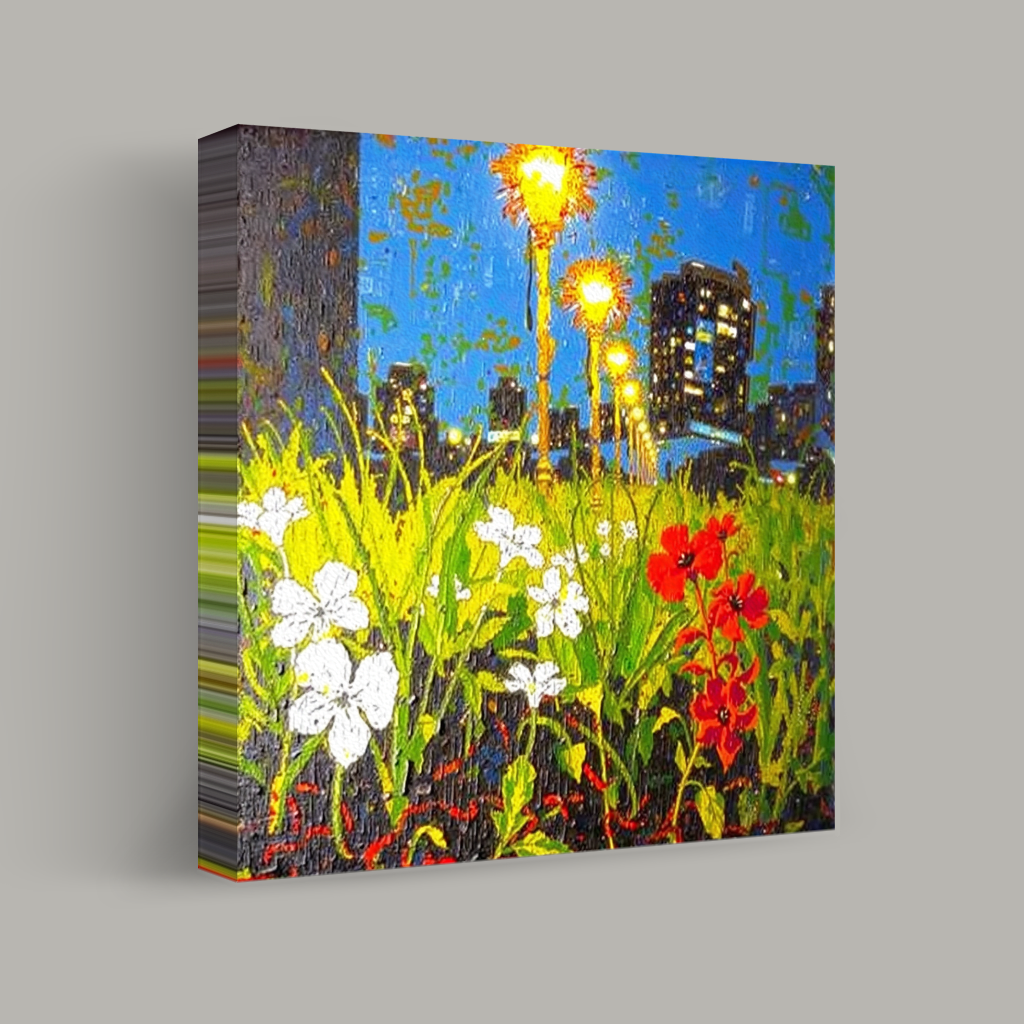 City Blooms by Night view 1