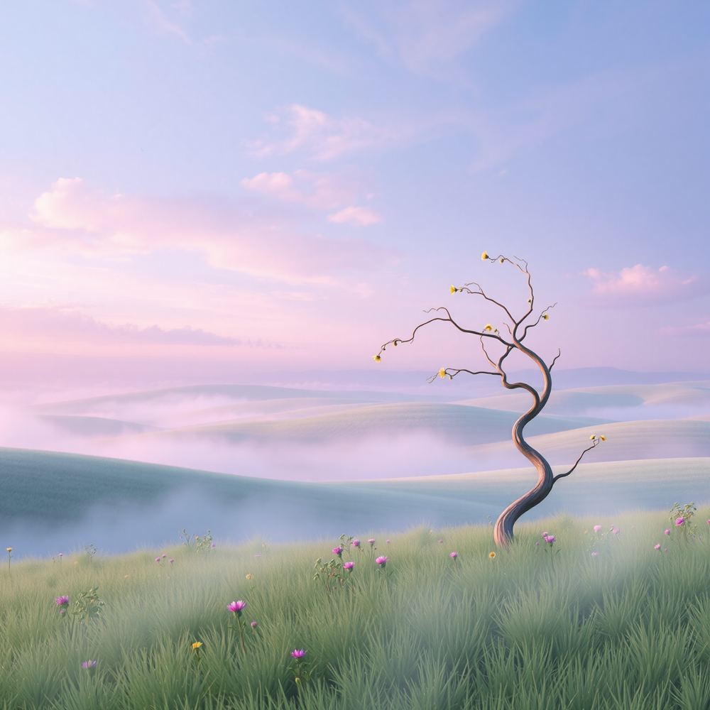 Solitary Flourish view 2